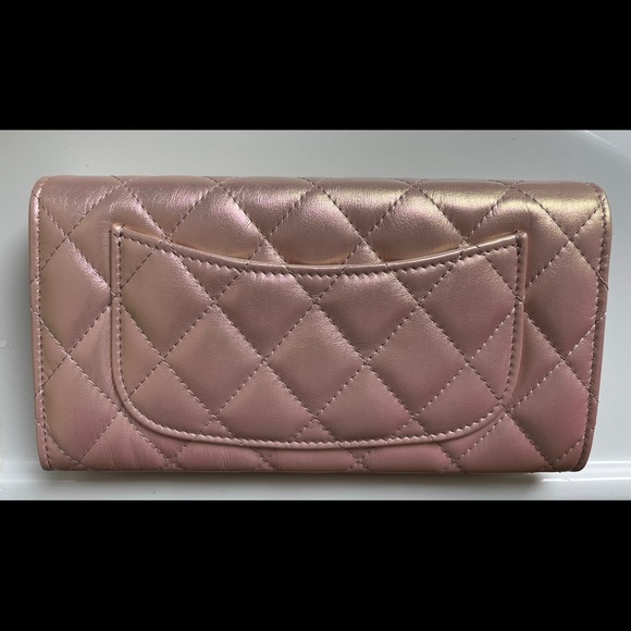 Chanel Long Flap Iridescent Wallet - Picture 8 of 10